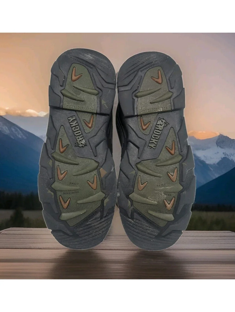 Rocky Blizzard Stalker Hunting Boots Waterproof 1200G Thinsulate 9” Camo Mens 13